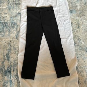 Straight leg black Ralph Lauren work pants